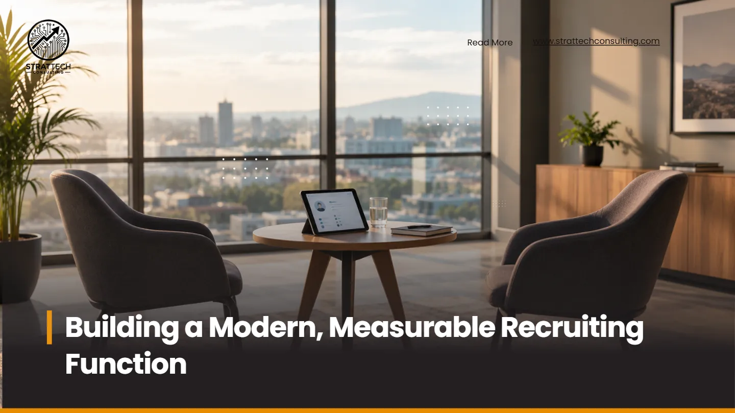 Building a Modern, Measurable Recruiting Function